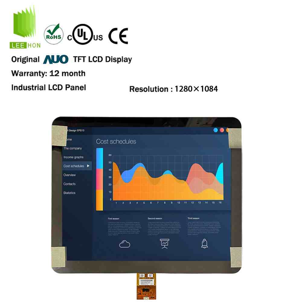 G170ETT01.0友达液晶屏17寸LCD工业显示投射电容触摸屏LVDS