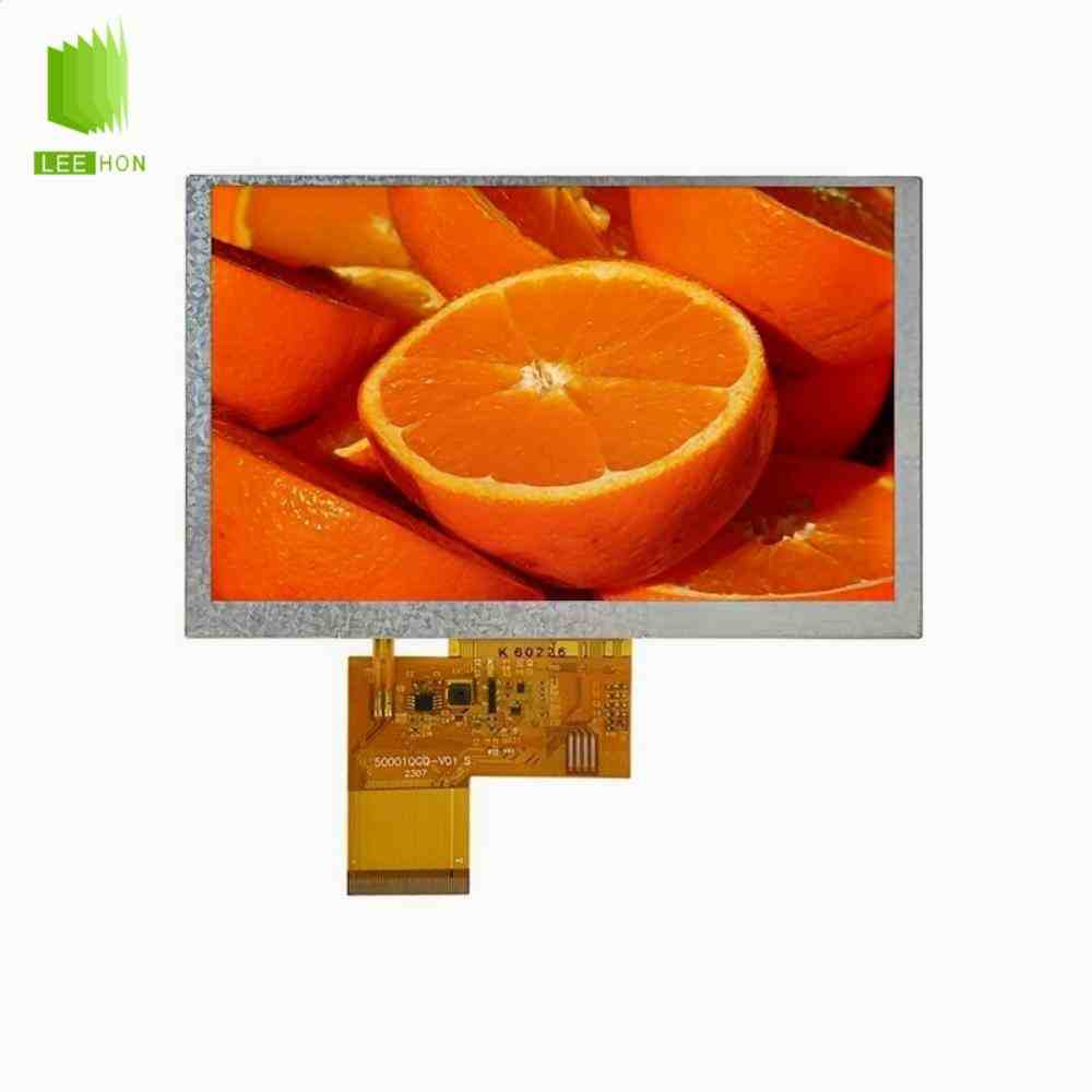 A035QN05 V4友达液晶屏4.3寸LCD打印机显示屏RGB信号
